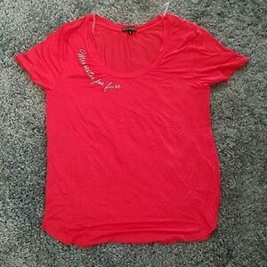 Darling orange tshirt